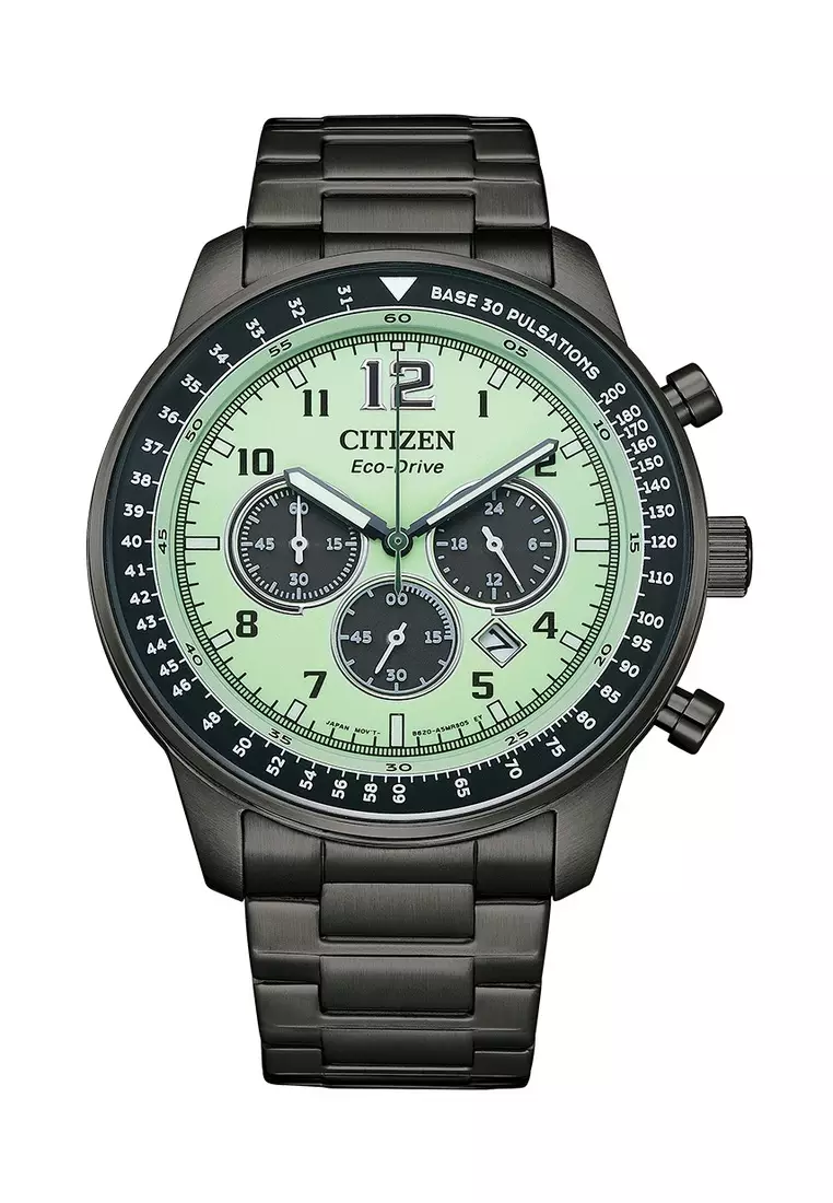 Buy Citizen Men's Eco-Drive Stainless Steel Chronograph Full