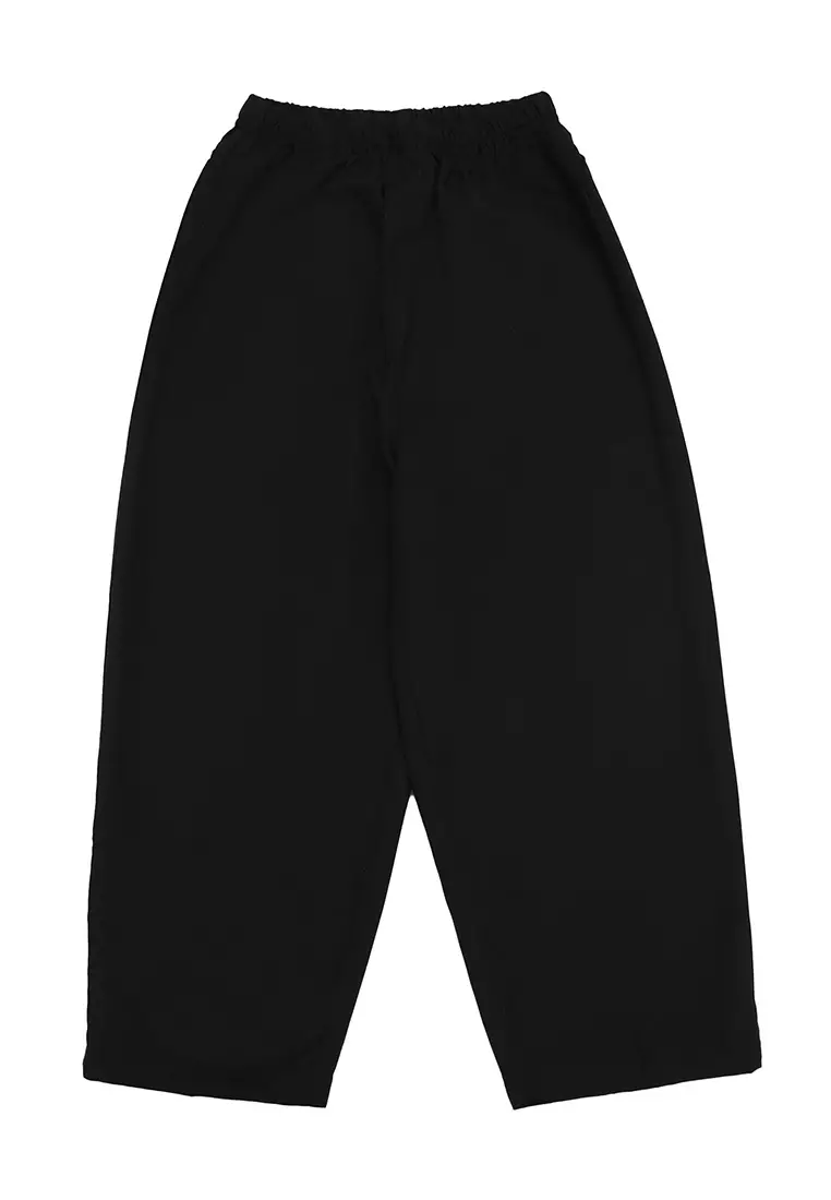 Baju Koko Set Anak Laki Garis Hitam - MODERN
