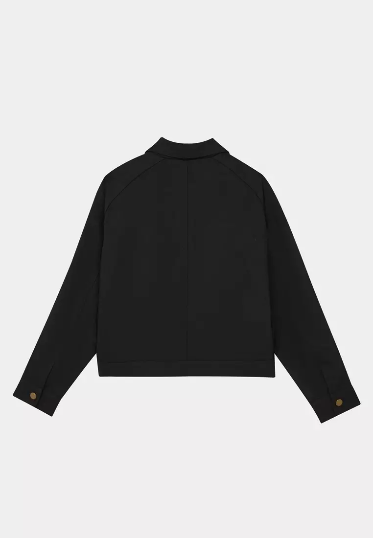 Black Pocket Jacket