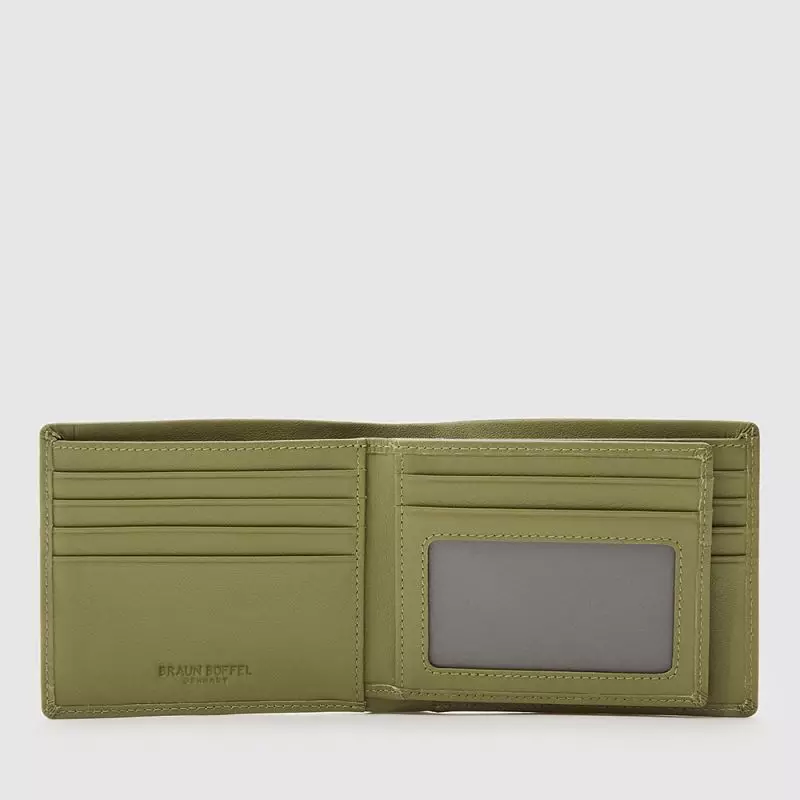 BRAUN BUFFEL DEPP CENTRE FLAP CARDS WALLET