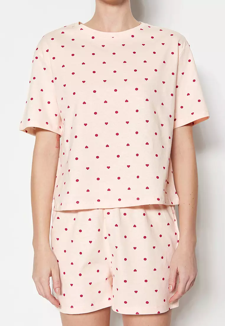 Heart Pajamas Set