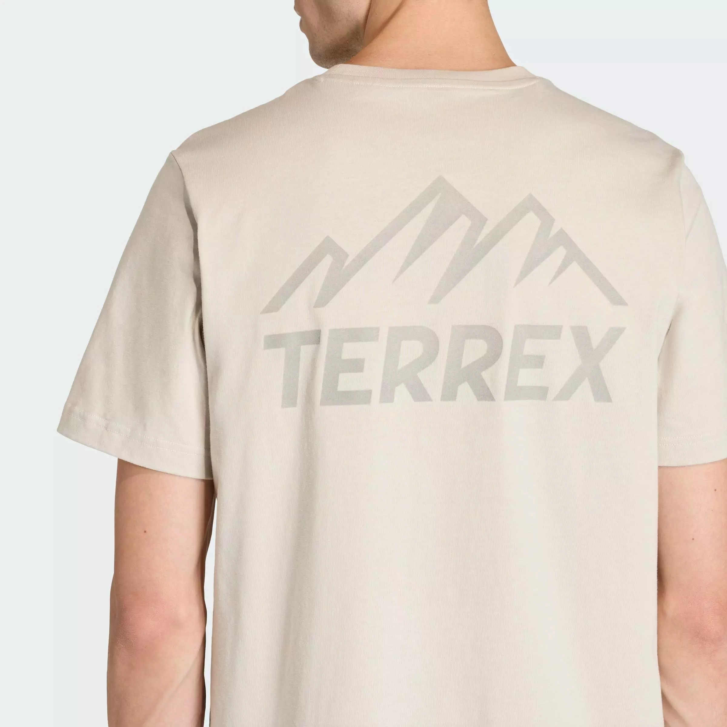 Hiking TERREX MOUNTAIN GRAPHIC T-SHIRT Men Beige KB9601
