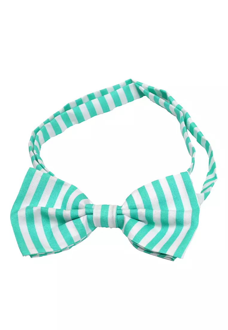 Houseofcuff Dasi Kupu Bowtie Pocket Square Saputangan Tosca Salur A34