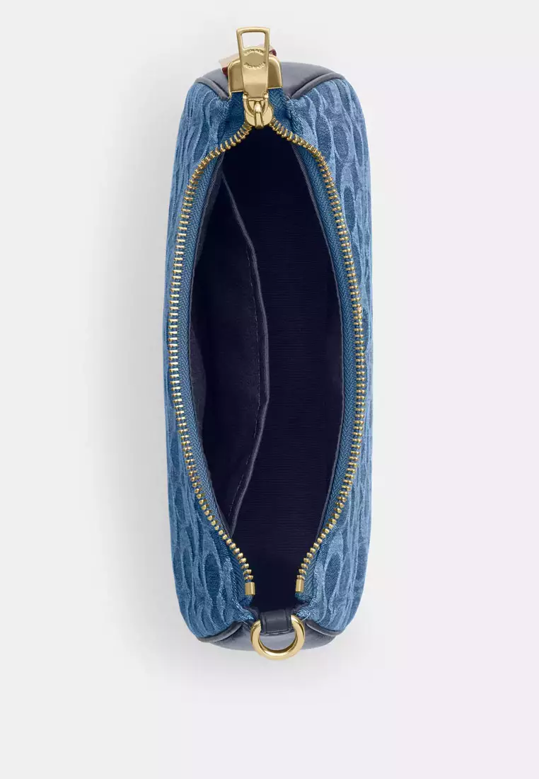 Teri Shoulder Bag In Signature Denim
