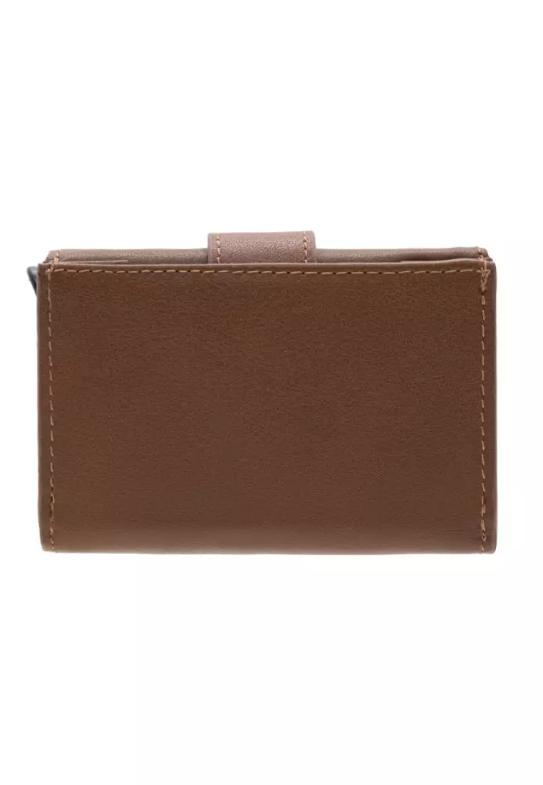 Leather Card Holder Slim Pop Up Card Case Wallet EWB 40163