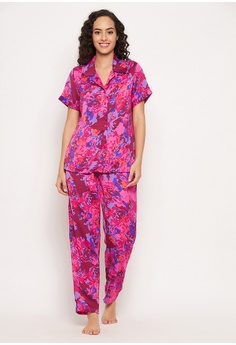 Black 40                  EU discount 35% Primark Black satin pajama dress buttoned WOMEN FASHION Underwear & Nightwear Pyjama 
