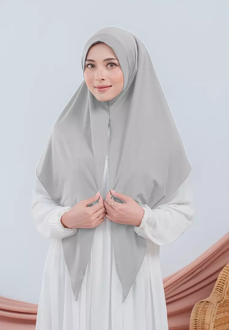 HIJAB INSTAN RANA - LIGHT GREY