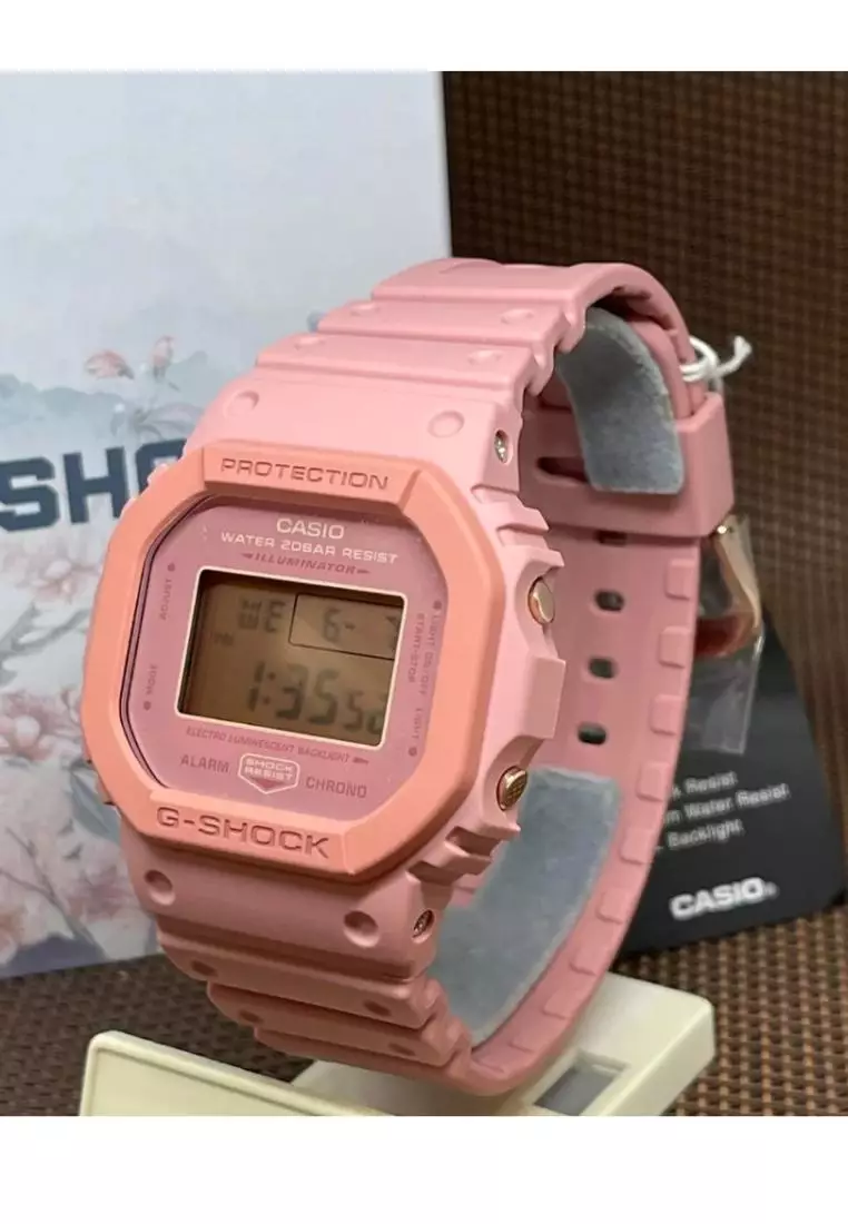 G-SHOCK　SHOCK RESIST CASIO　ピンク G-SHOCK】Togenkyoシリーズ / DW-5610SL-4A4JR （チェリーピンク