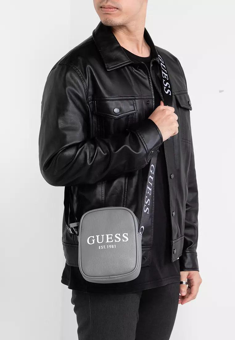 Buy Guess Outfitter Camera Bag 2023 Online | ZALORA Singapore