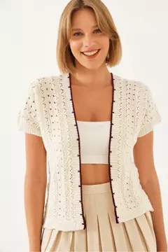 極美品 2024SS ナゴンスタンス knit college cardigan 2024ss] SEVESKIG / EVANGELION AT Field Knit Cardigan
