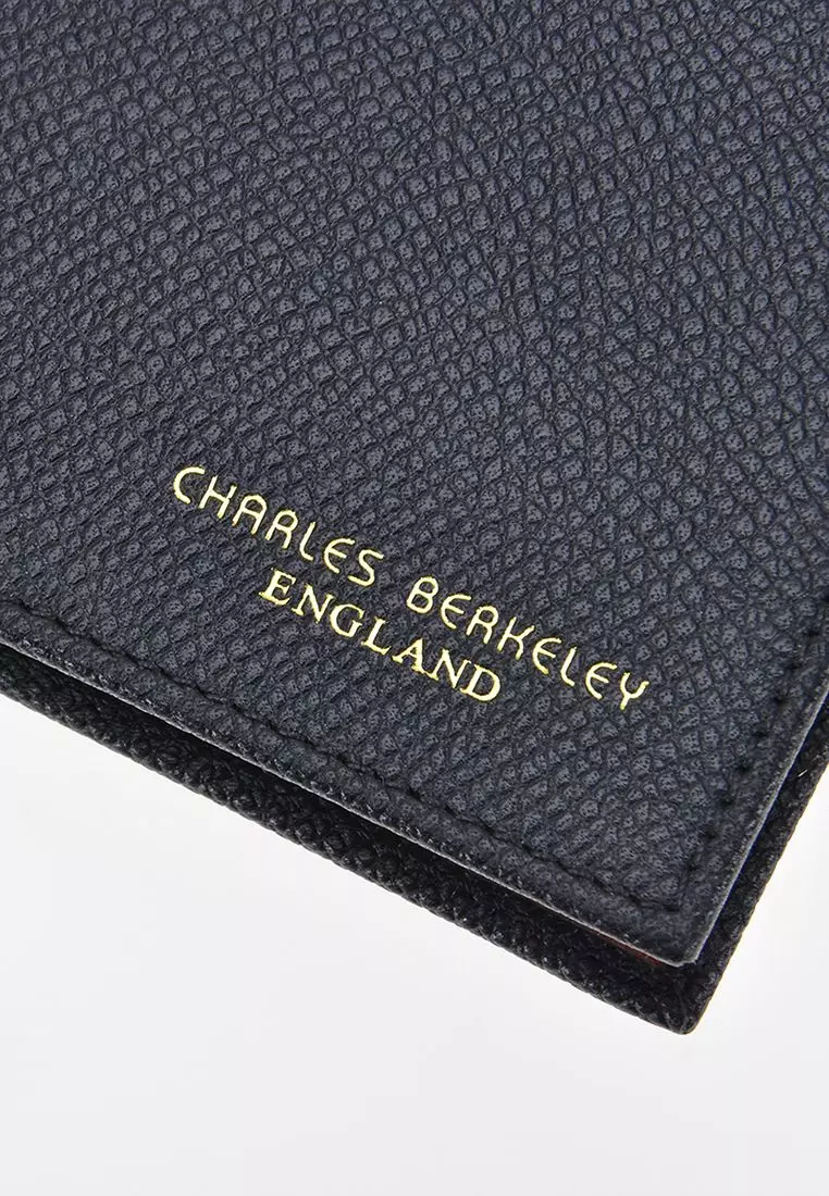 Charles Berkeley RFID Protection Mens Cardholder Miles -TR-04-1 - Black