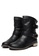 Twenty Eight Shoes black Buckle Belt Mid Boots VB8809 FB05CSHA0A7263GS_3