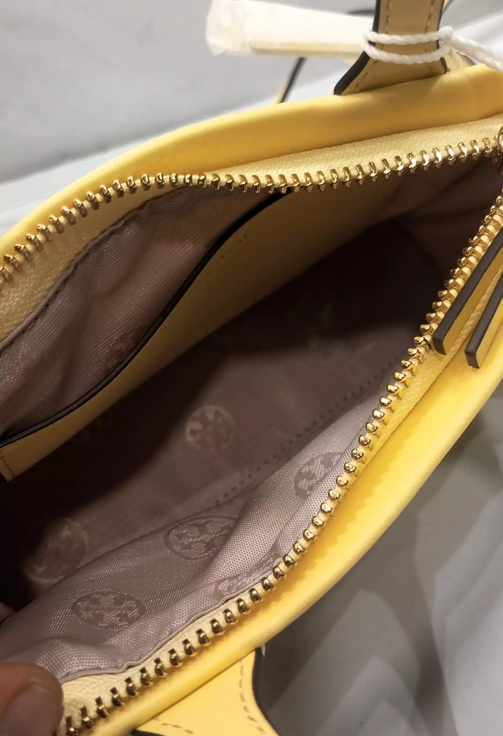 TB Ella Mini Tote Bag Nylon Lemon Sugar