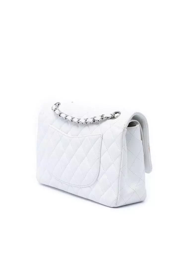 Pre-Loved Chanel Medium Classic Caviar Double Flap