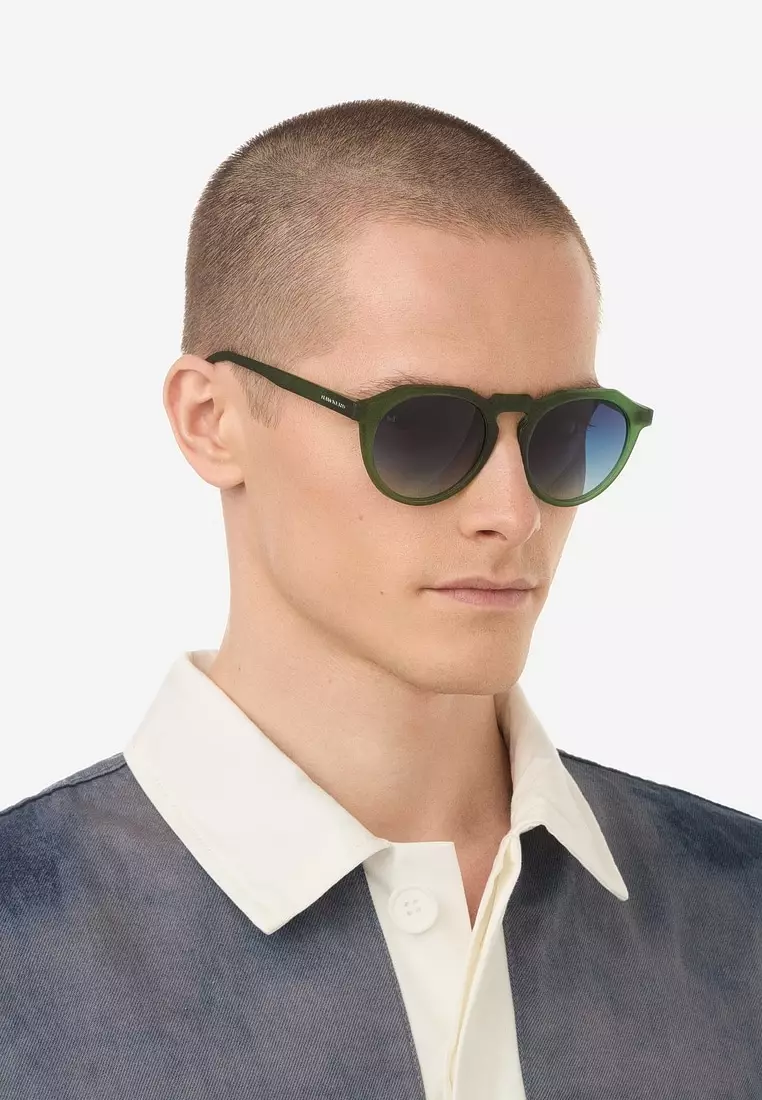 Warwick Raw - Soft Green Blue Sunglasses for Men and Women, Unisex. Official Product designed and Made in Spain