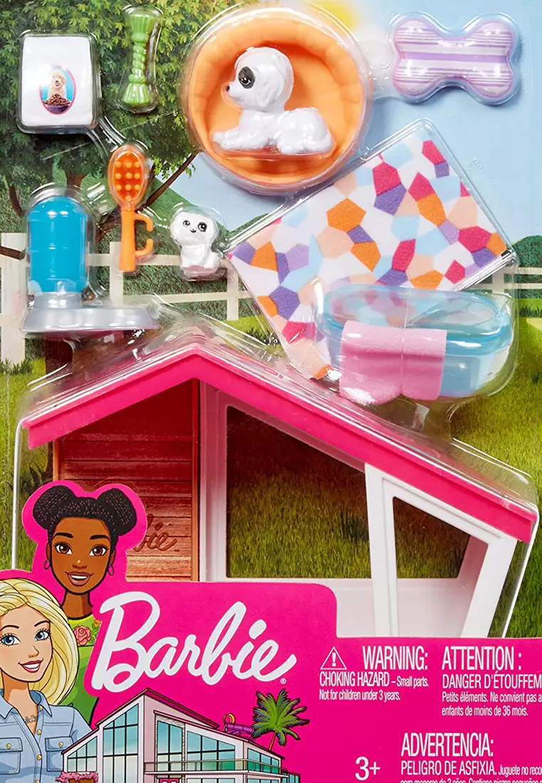 Barbie dog deals house playset