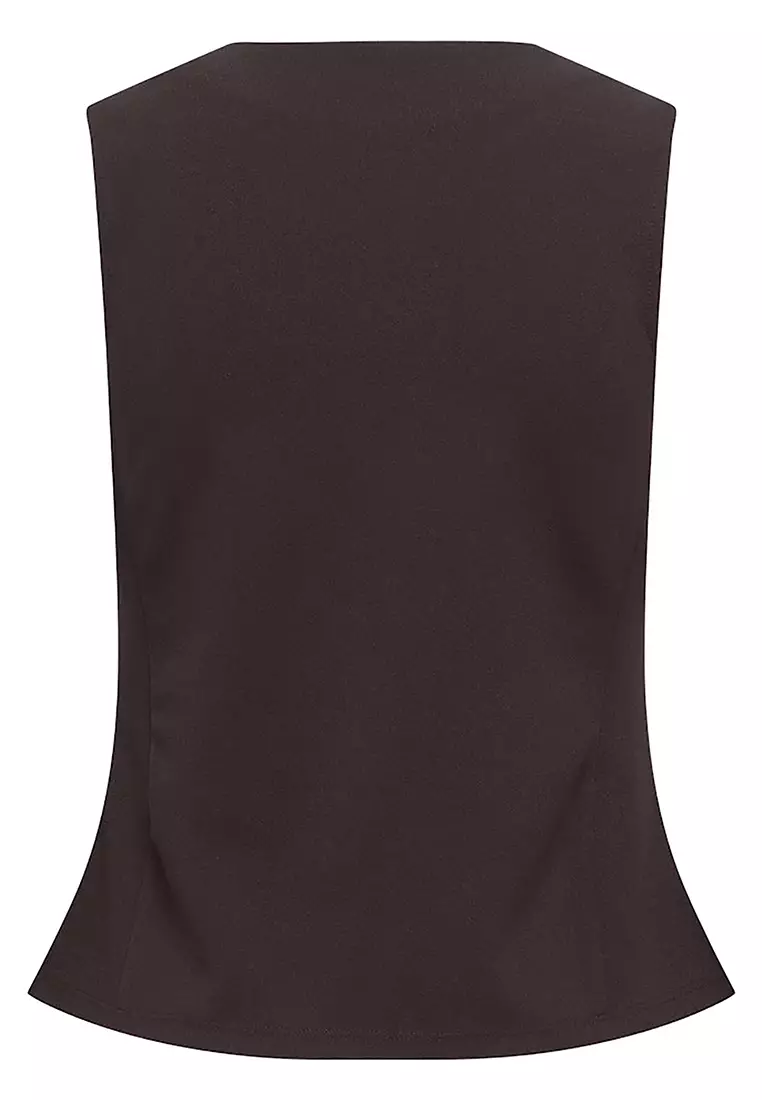 Sania Button Vest