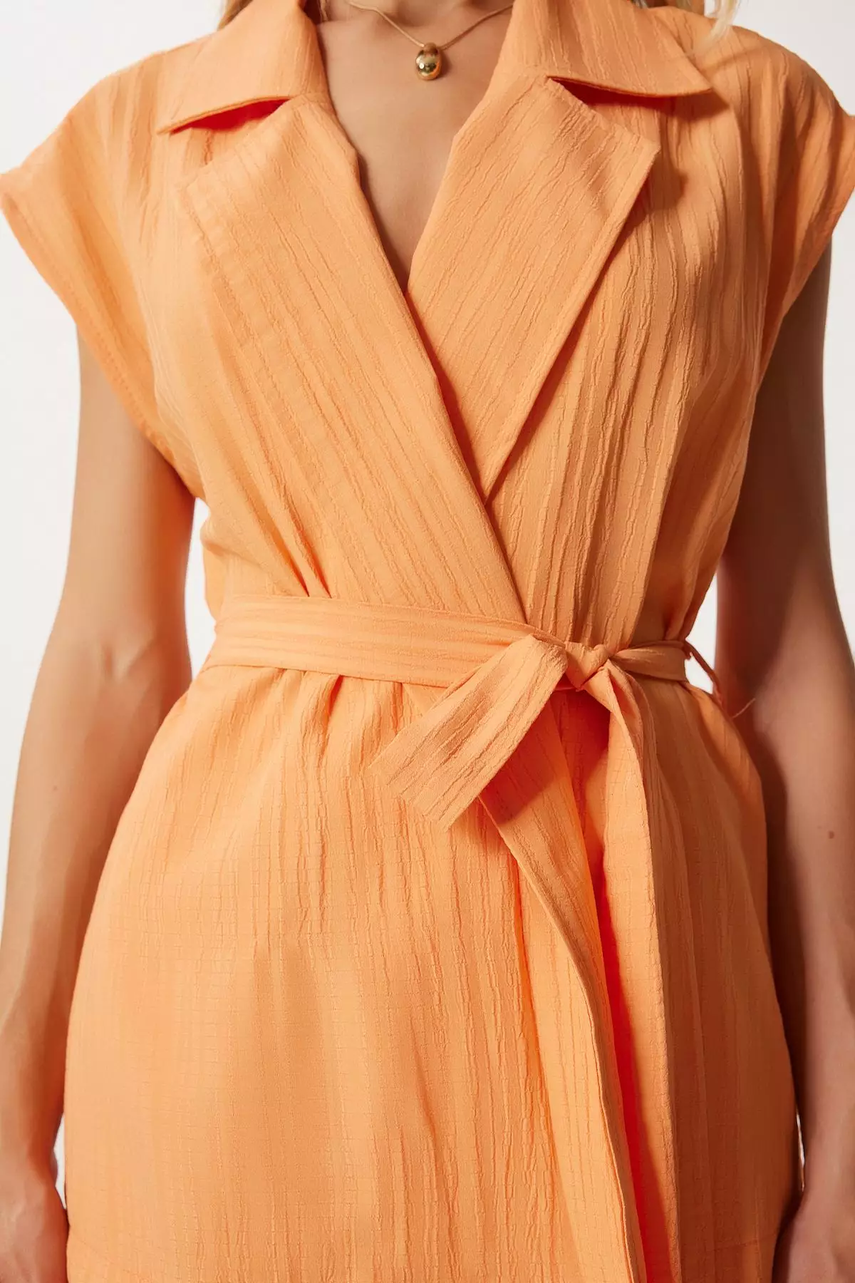 2 Pack Orange Straight Sleeveless Regular Set