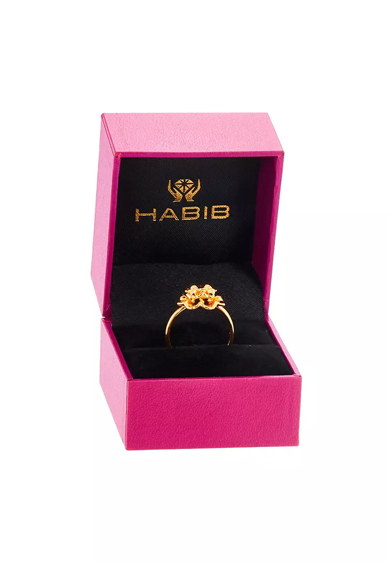 HABIB 999/524K Yellow Gold Ring R9ABO0124