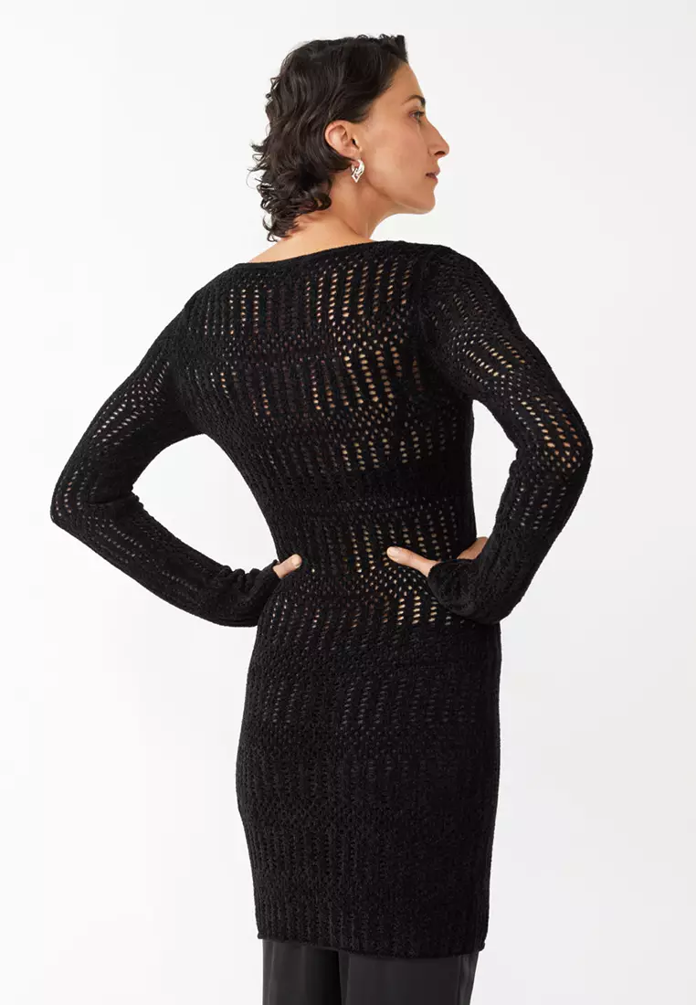 Buy & Other Stories Fitted Crochet Mini Dress 2024 Online ZALORA