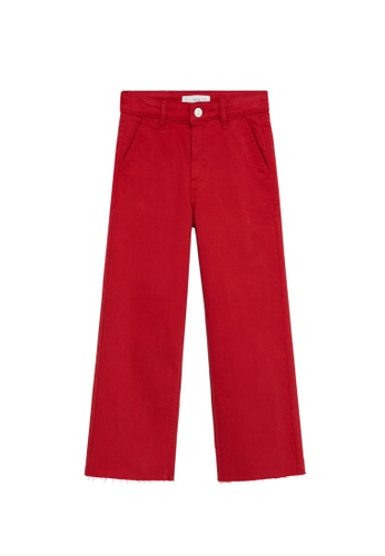 Buy Mango Kids High Waist Culotte Jeans Online Zalora Singapore