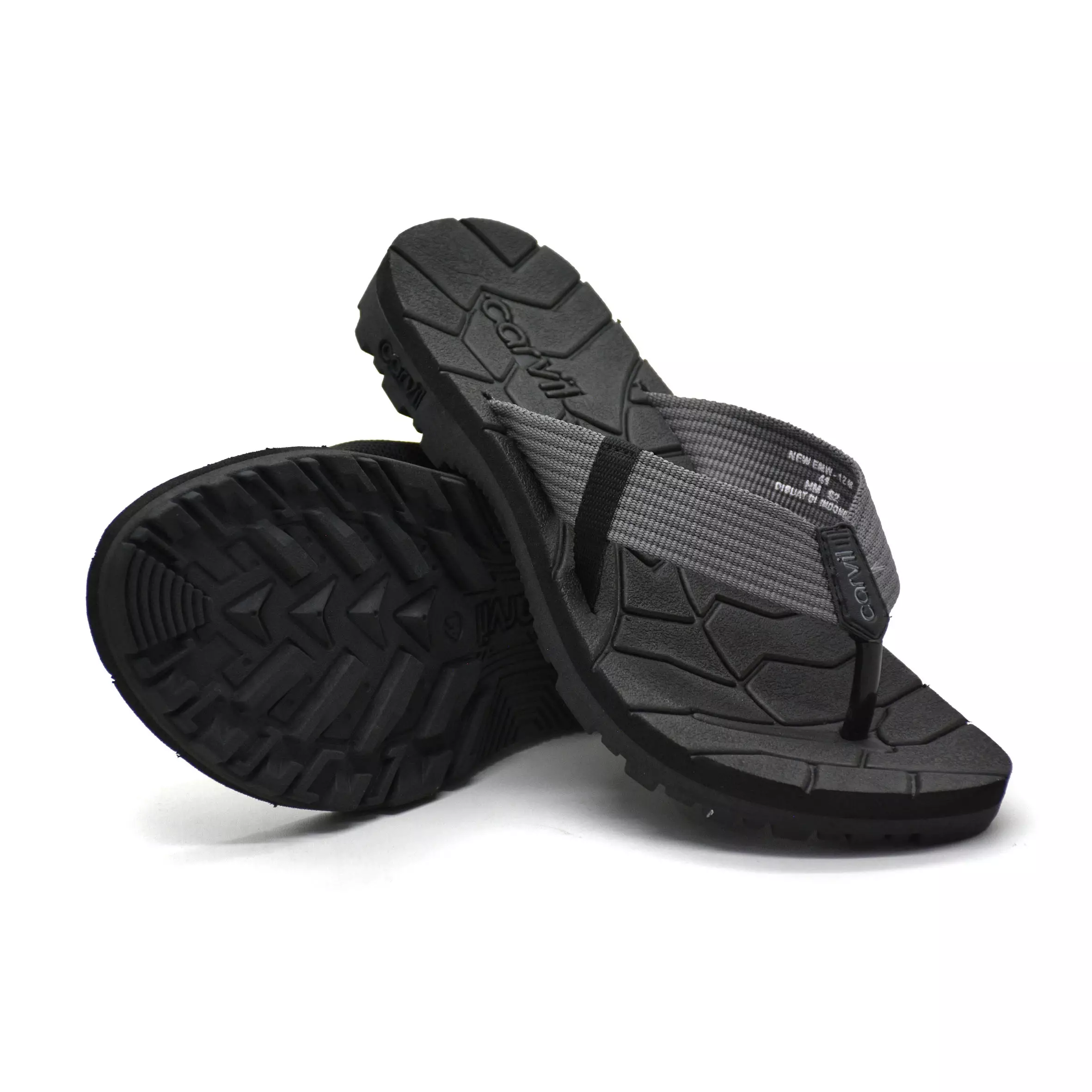 Carvil Sandal Pria Brisbane-Me Grey