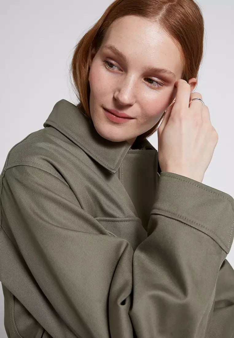 Cargo Pocket Drawcord Jacket