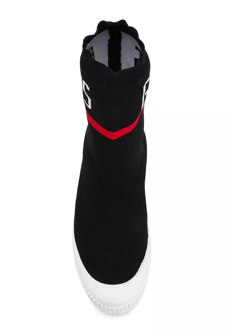 High Top Men's Sneakers in Black