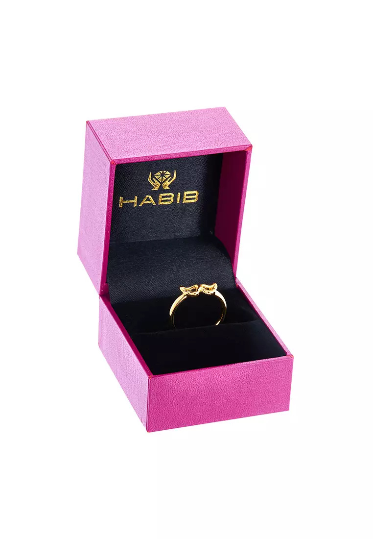 HABIB 999/24K Yellow Gold Ring R9ABA1222