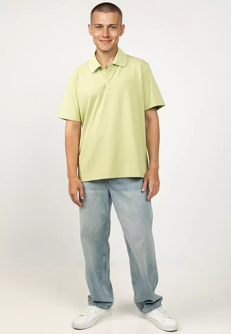 珠地布POLO恤 - Calvin Klein Sport