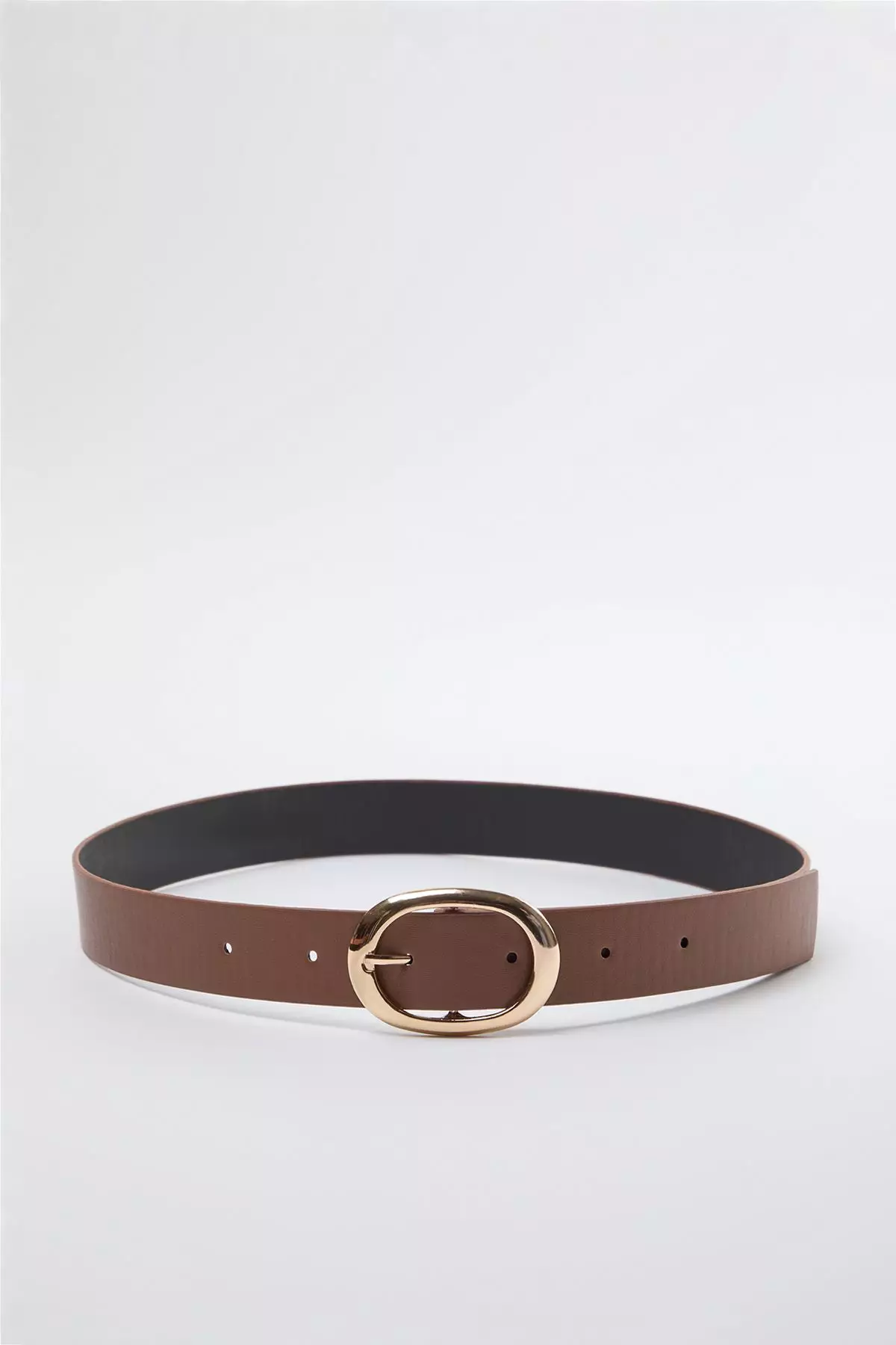 Black-Brown-Burgundy 3-Pack Leather Look Women's Belt TWOSS21KE0054