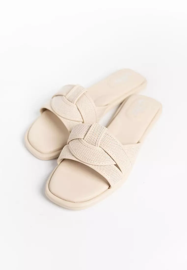 Axel Cross Jute Sandals