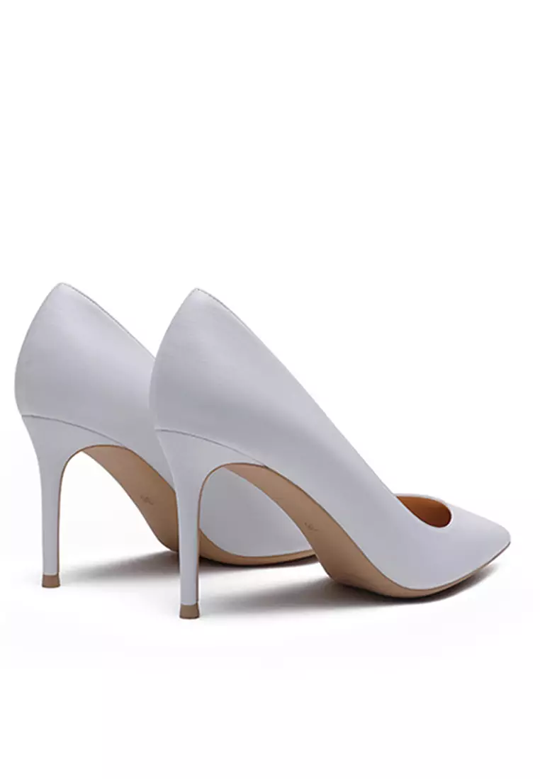 8CM Uniform Pointed High Heel Shoes HZL181