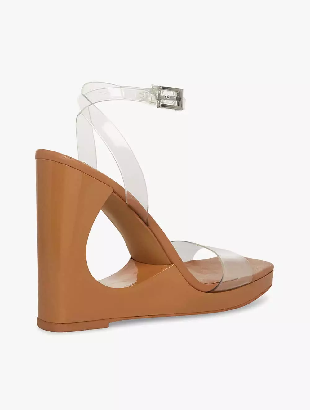 Steve Madden MICAH Women s Wedges Clear Natural