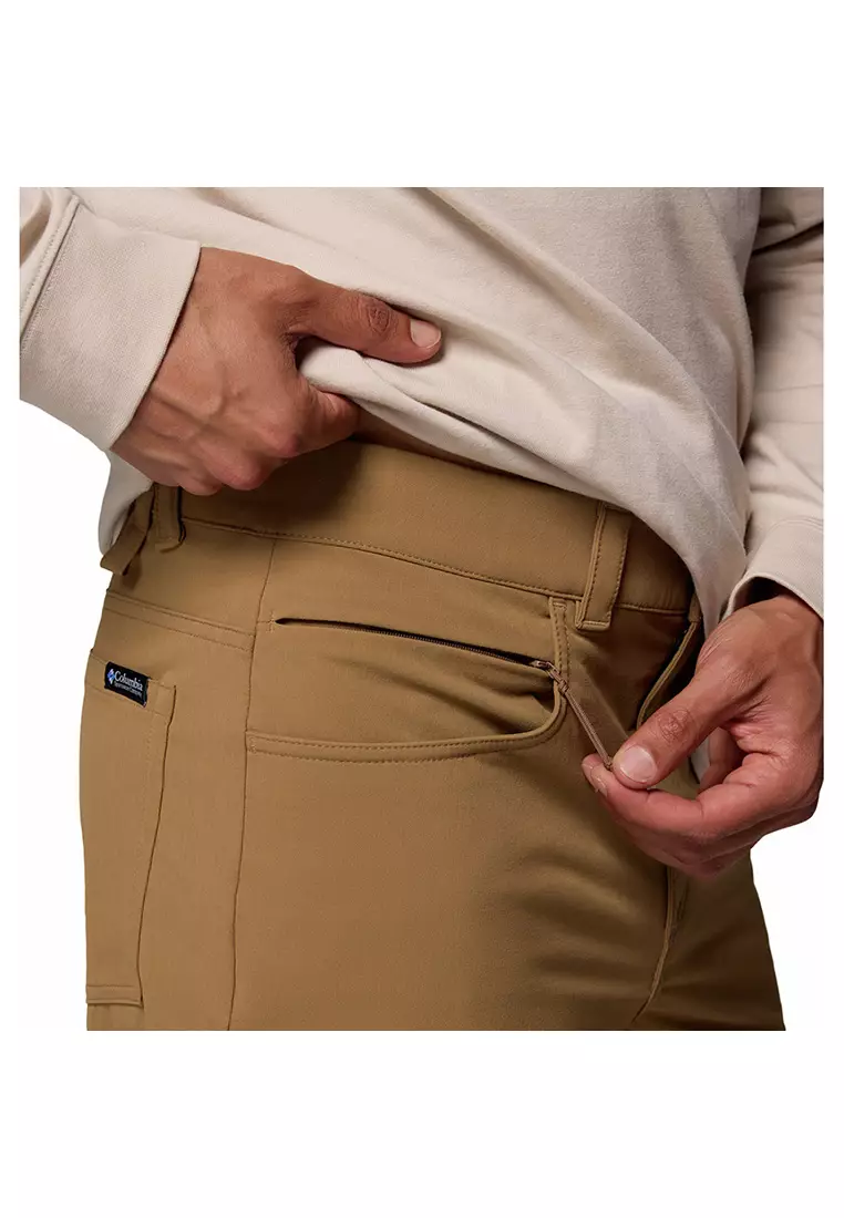 Columbia Heren ROC Tech 5 Pocket Broek, Wandelbroek, Zwart, W32/L32