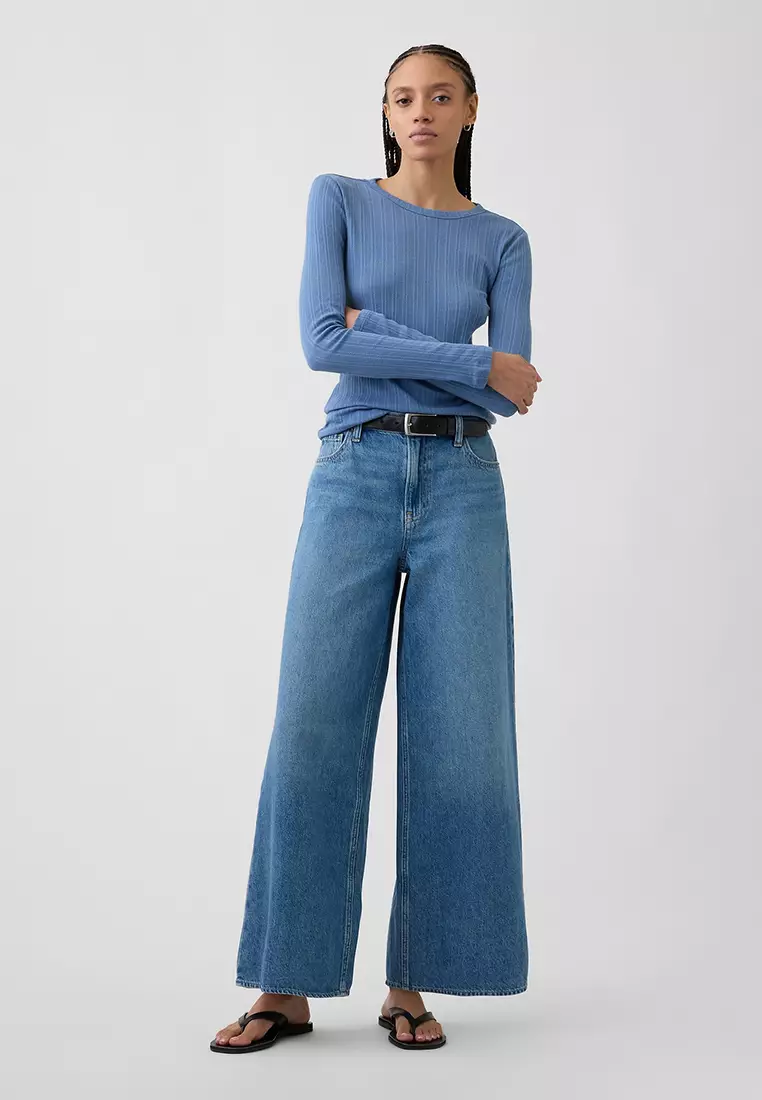 French Baggy Light Washed Jeans