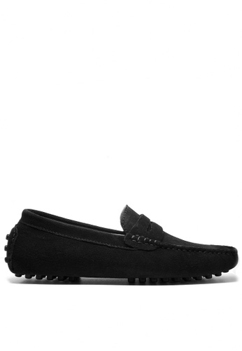 Twenty Eight Shoes black Suede Loafers & Boat Shoes MC024 8455BSH0B28DCBGS_1
