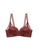 ZITIQUE red Women's 3/4 Cup Cross-back Lingerie Set (Bra and Underwear) - Red BB479USDC24507GS_2