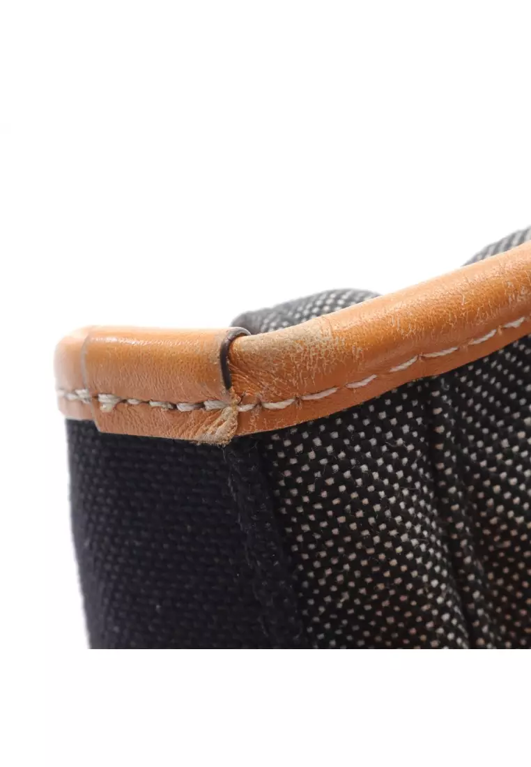 Buy Loewe Preloved LOEWE ELN Messenger bag Shoulder bag canvas leather