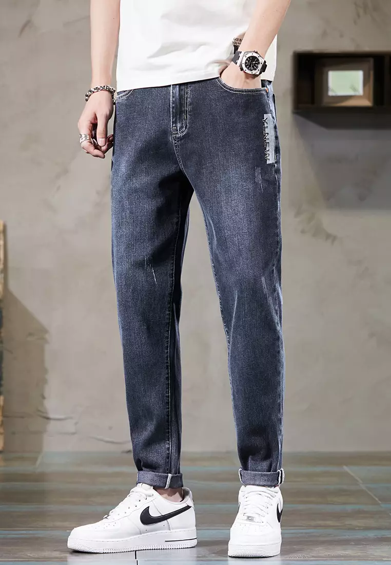 Slim fit jeans with jordans online