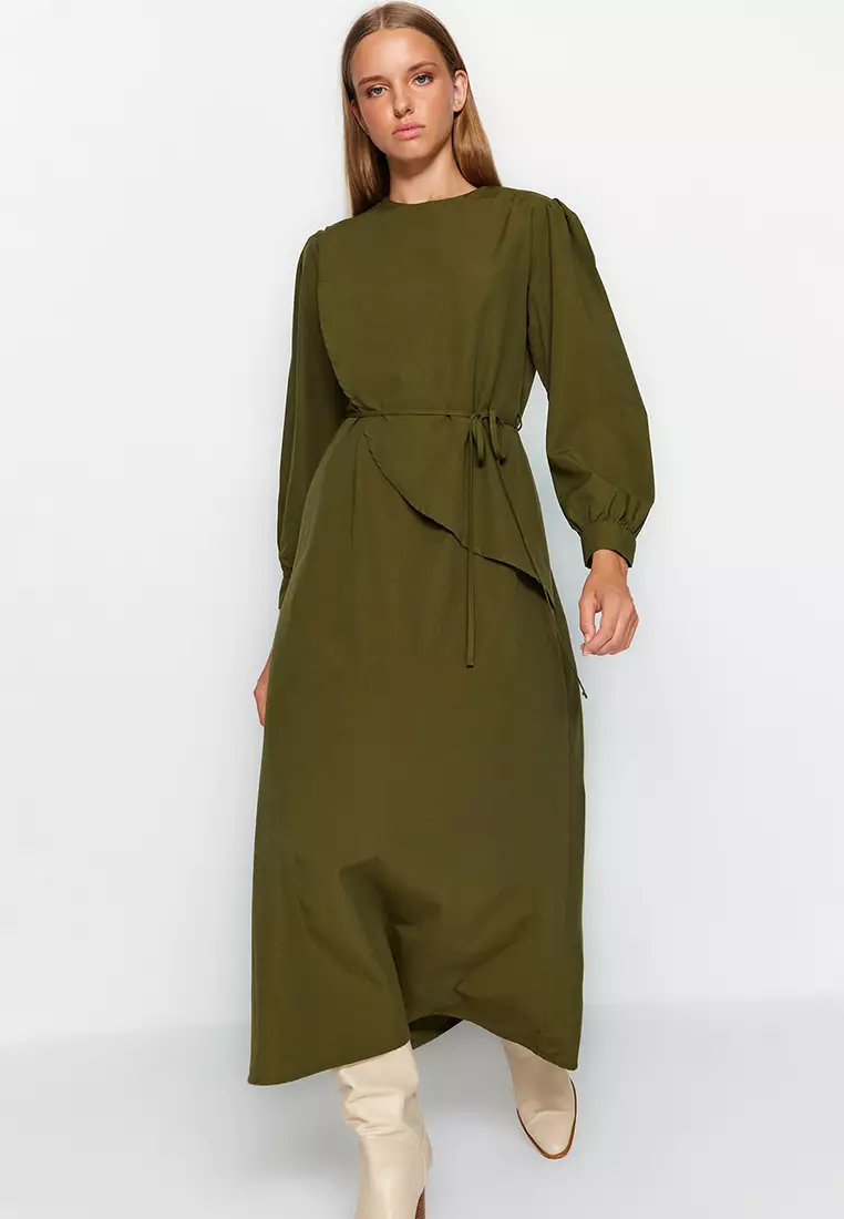 MODEST Tie Waist Dress