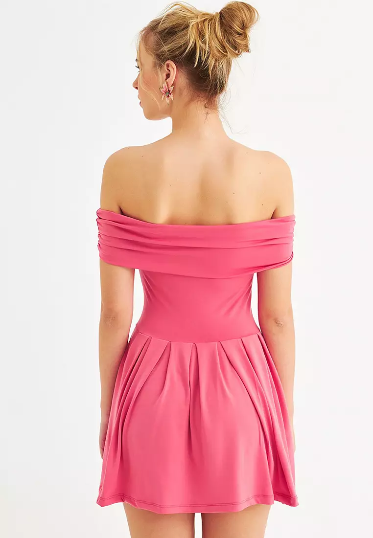 Madonna Collar Mini Dress