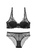 ZITIQUE black Premium Lace Lingerie Set (Bra And Underwear) - Black C5E7DUSE6C8784GS_2