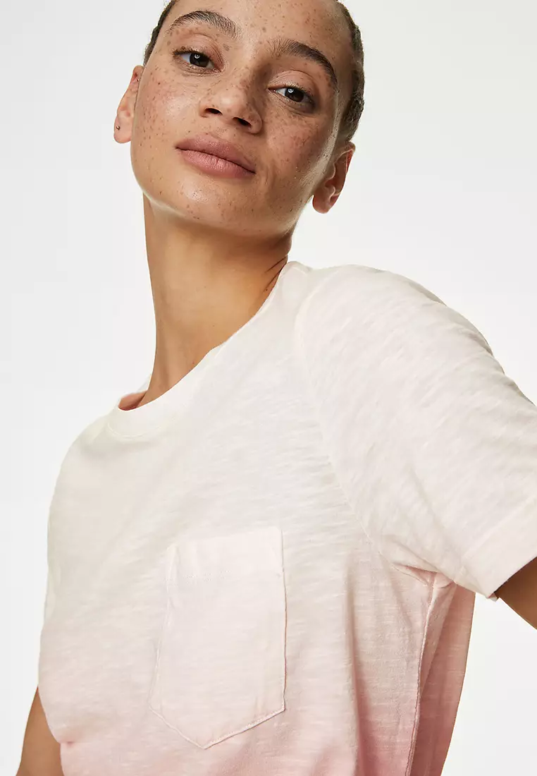 Pure Cotton Ombre T-Shirt