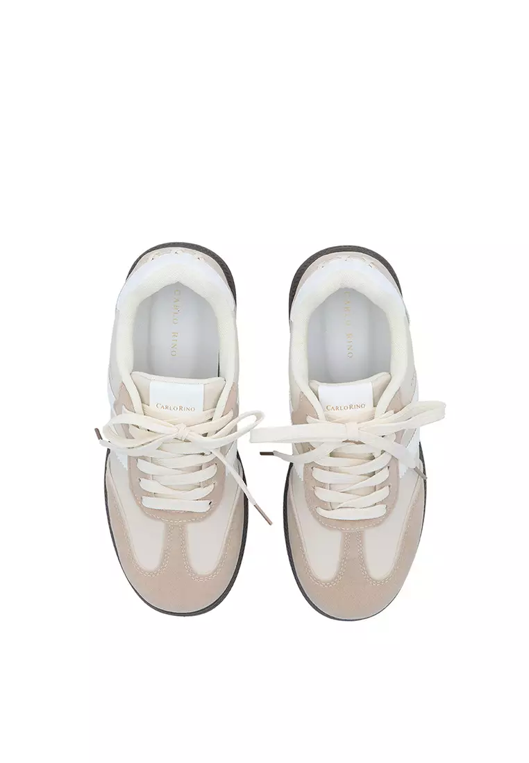 Beige CR Duo Stride Sneakers