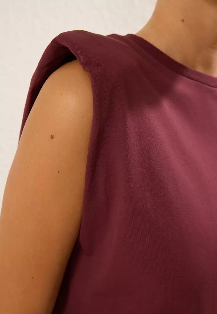 Relaxed Padded T-Shirt