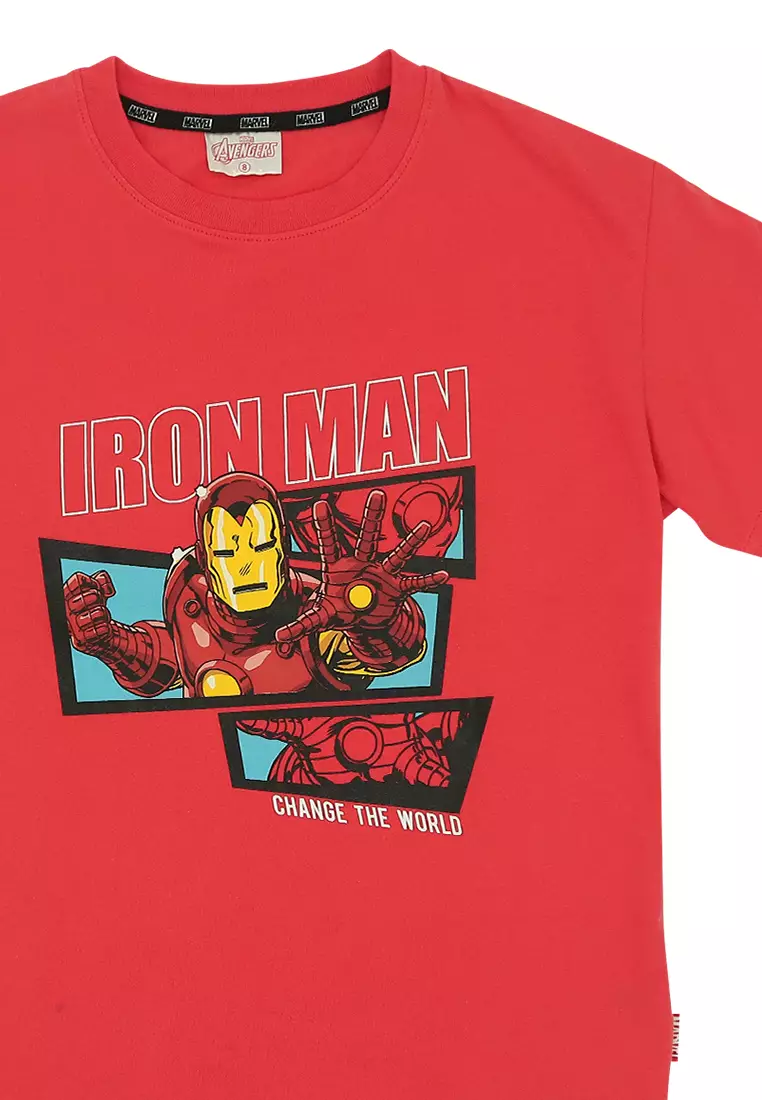 Boys Licensed Oversize Graphic T-Shirt "Iron Man: Change the World"