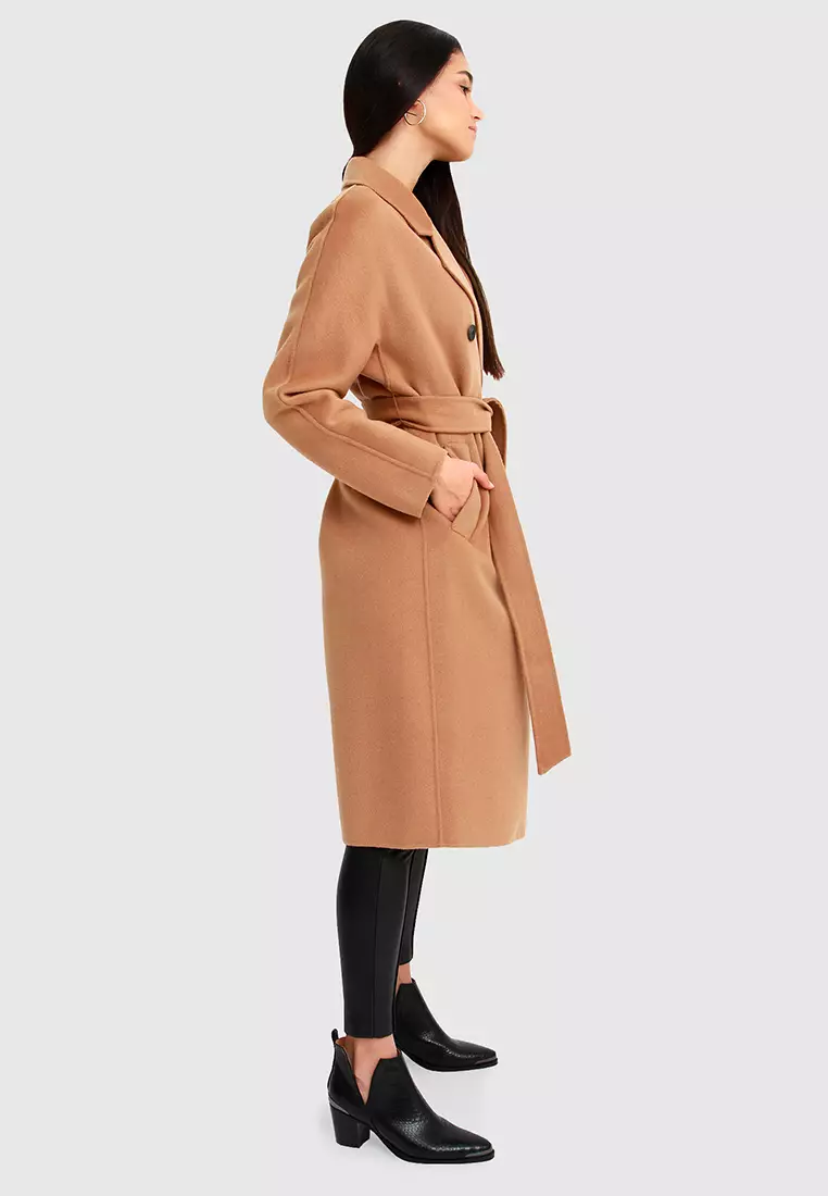 Tommy hilfiger belle on sale classic wool coat