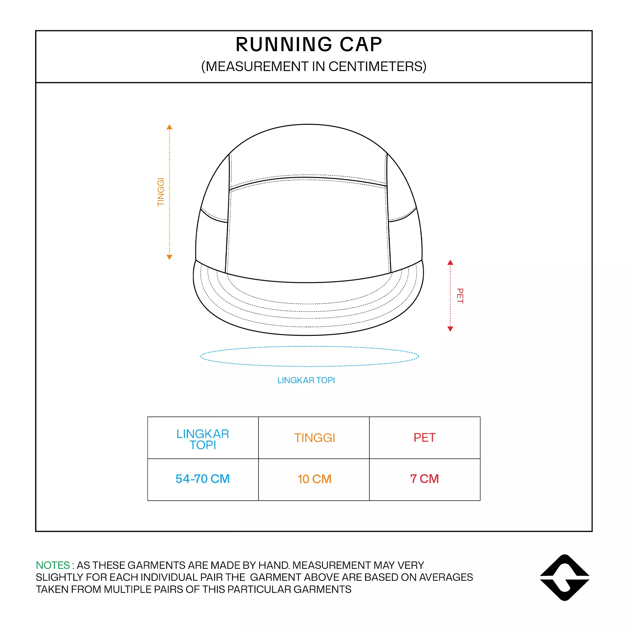 Gloaming Topi Lari Running Caps Atlas Crinckle Nylon - Unisex Outdoor 