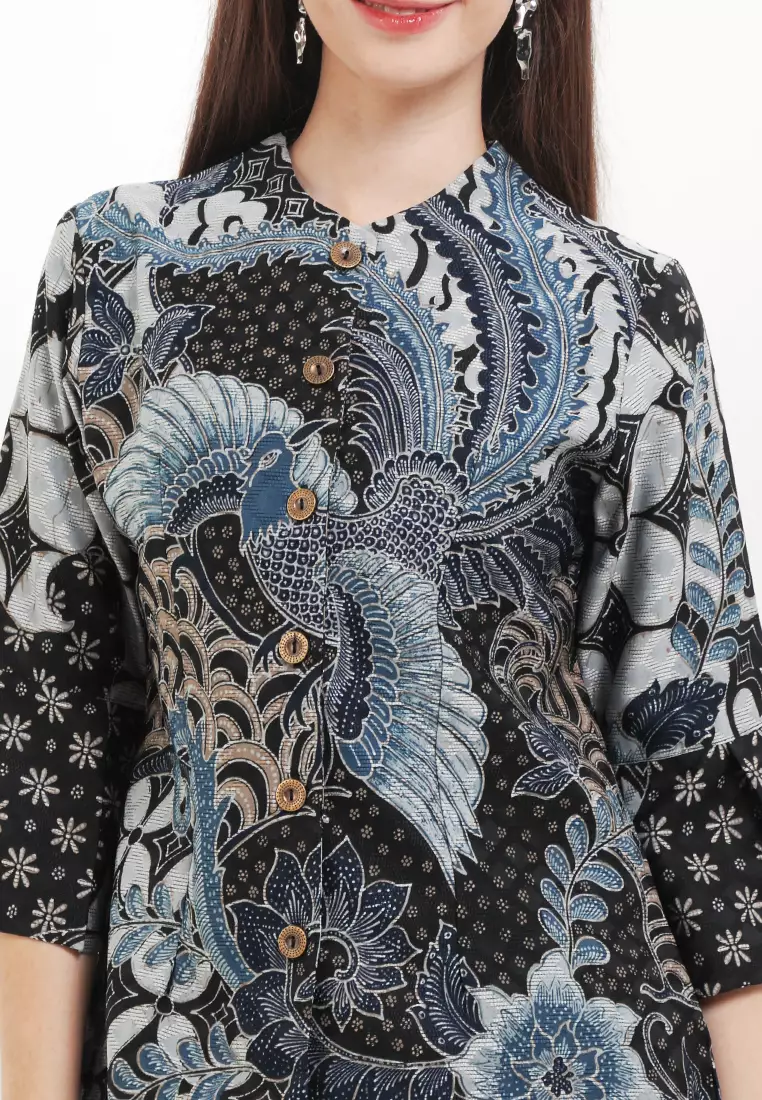 Blouse Regular Fit Batik Parang Kukilo 2